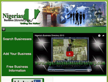 Tablet Screenshot of nigeriasbusinessdirectory.com